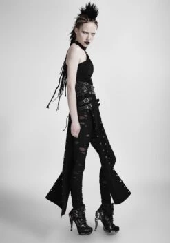 Surjupe Gothique Femme 'gothic Warrior' -Vêtements Gothiques Boutique 02495 1000