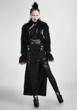 Surjupe Gothique Femme 'gothic Warrior' -Vêtements Gothiques Boutique 02525 1000