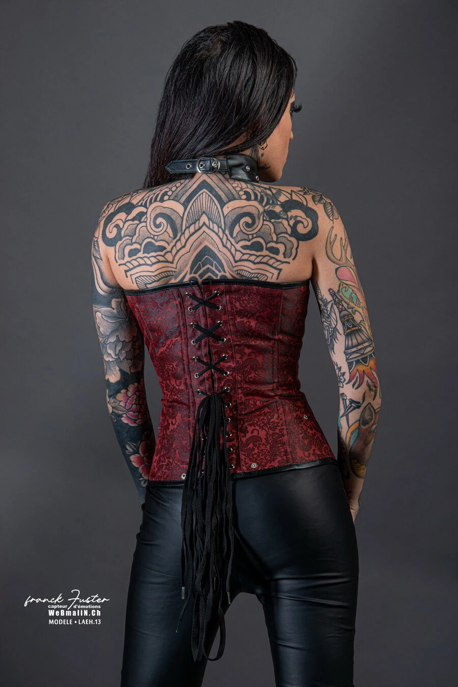 Corset Rouge 'dominatrix' 4 Corset Rouge 'dominatrix' – Image 2