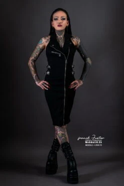 Robe Biker KILLSTAR 'anti Club' -Vêtements Gothiques Boutique 09robebikerkillstaranticlubaadsc 5686 modifier modifier 1 900