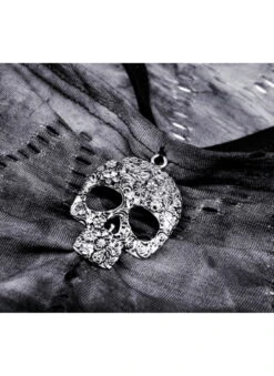 Crop Top DARK IN LOVE 'skull' 11 Crop Top DARK IN LOVE 'skull' -Vêtements Gothiques Boutique 1000x66411 900