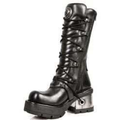 Bottes Gothiques New Rock M.1016-S1 -Vêtements Gothiques Boutique 1016s1 4 600