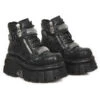 Bottines Cuir New Rock M.1065-C10 -Vêtements Gothiques Boutique 1065 c10 900
