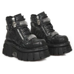 Bottines Cuir New Rock M.1065-C10