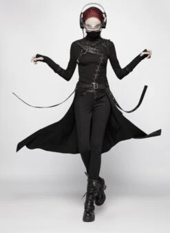 Surjupe Gothique Femme PUNK RAVE -Vêtements Gothiques Boutique 1102901 900