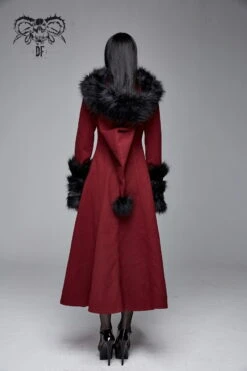 Long Manteau DEVIL FASHION 'blood Of Sirena' -Vêtements Gothiques Boutique 110512346 900