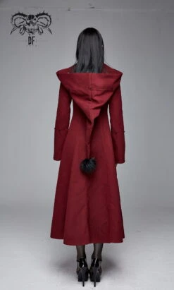 Long Manteau DEVIL FASHION 'blood Of Sirena' -Vêtements Gothiques Boutique 110512383 900