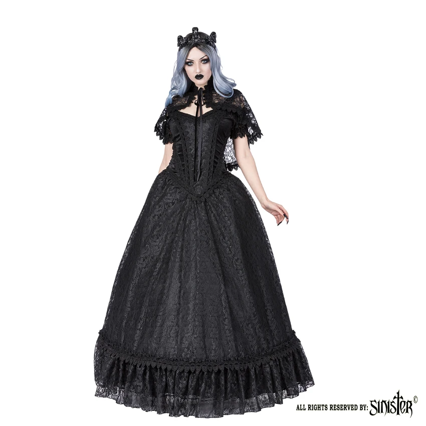 Robe De Mariée Gothique SINISTER 3 Robe De Mariée Gothique SINISTER