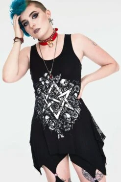 Top Gothique JAWBREAKER 'pentagram'