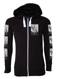 Veste Zippée Satanic 'death Tarot'