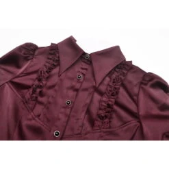 Chemisier Bordeaux DARK IN LOVE -Vêtements Gothiques Boutique 13b069a16ac97affc0a1bedc8cfa609dimage1000x6641 900