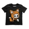 T-shirt Enfant AKUMU 'fox' 1 T-shirt Enfant AKUMU 'fox' -Vêtements Gothiques Boutique 13k05a 540x 900