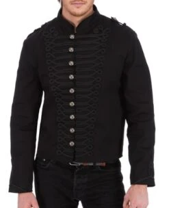 Veste Officier Noire 'black Commander'