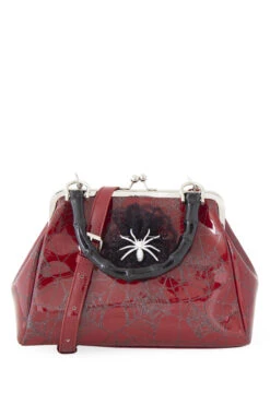 Sac à Main Rouge BANNED 'Killian' -Vêtements Gothiques Boutique 16281818951596450958bg34205red 041 900