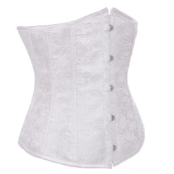 Serre-taille Gothique Victorien Blanc -Vêtements Gothiques Boutique 2002 white 2