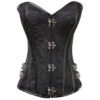 Corset Gothique En Tissu Brocarde Noir -Vêtements Gothiques Boutique 20160812112834 63396 900