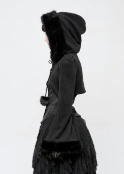 Boléro Hiver PYON PYON 'cassandre' -Vêtements Gothiques Boutique 2017 12 256452 900