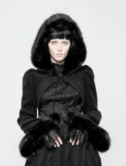 Boléro Hiver PYON PYON 'cassandre' -Vêtements Gothiques Boutique 2017 12 256464 900