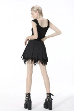 Mini Jupe DARK IN LOVE 'Aleyda' -Vêtements Gothiques Boutique 203 900