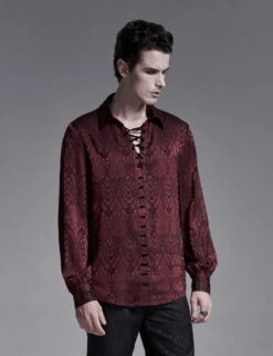 Chemise PUNK RAVE 'ebrimud' -Vêtements Gothiques Boutique 2133324352280232525325918228232608039064202503580506304 900