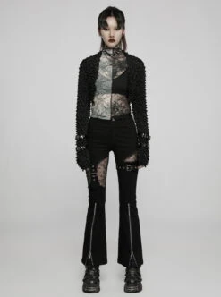 Pantalon Pattes D'eph PUNK RAVE 'Glismoda' 12 Pantalon Pattes D'eph PUNK RAVE 'Glismoda' -Vêtements Gothiques Boutique 22 00712 900