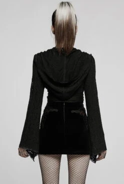 Gilet Capuche PUNK RAVE 'Melera' -Vêtements Gothiques Boutique 22 012451 900