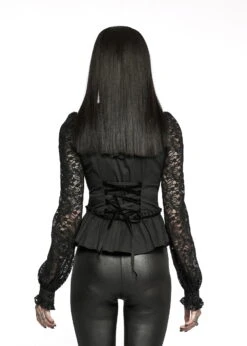 Chemisier PUNK RAVE 'Queen Of Darkness' -Vêtements Gothiques Boutique 22 04540 900