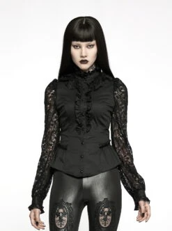 Chemisier PUNK RAVE 'Queen Of Darkness' -Vêtements Gothiques Boutique 22 045491 900