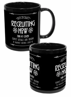 Mug Gothique 'witchcraft Recruiting'