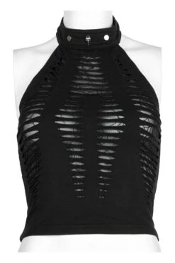 Top Gothique PUNK RAVE 'Sigga' -Vêtements Gothiques Boutique 2608039064202503580500508 900