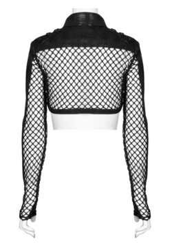 Veste Crop Top PUNK RAVE 'Geindra' -Vêtements Gothiques Boutique 2608039064202503580500571 900