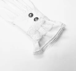 Chemise Vampire Blanche PUNK RAVE -Vêtements Gothiques Boutique 2608039064202503580501123 900