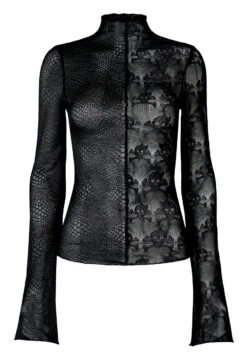 Haut PUNK RAVE 'skull Snake'