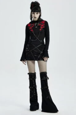 Jupe Post-apocalypse PUNK RAVE 'dark Decadence' -Vêtements Gothiques Boutique 2608039064202503580502289 900