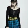 Mini Jupe Plissée PUNK RAVE -Vêtements Gothiques Boutique 2608039064202503580502577 900