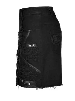Jupe Post-apocalypse PUNK RAVE 'dark Decadence' -Vêtements Gothiques Boutique 2608039064202503580503031 900