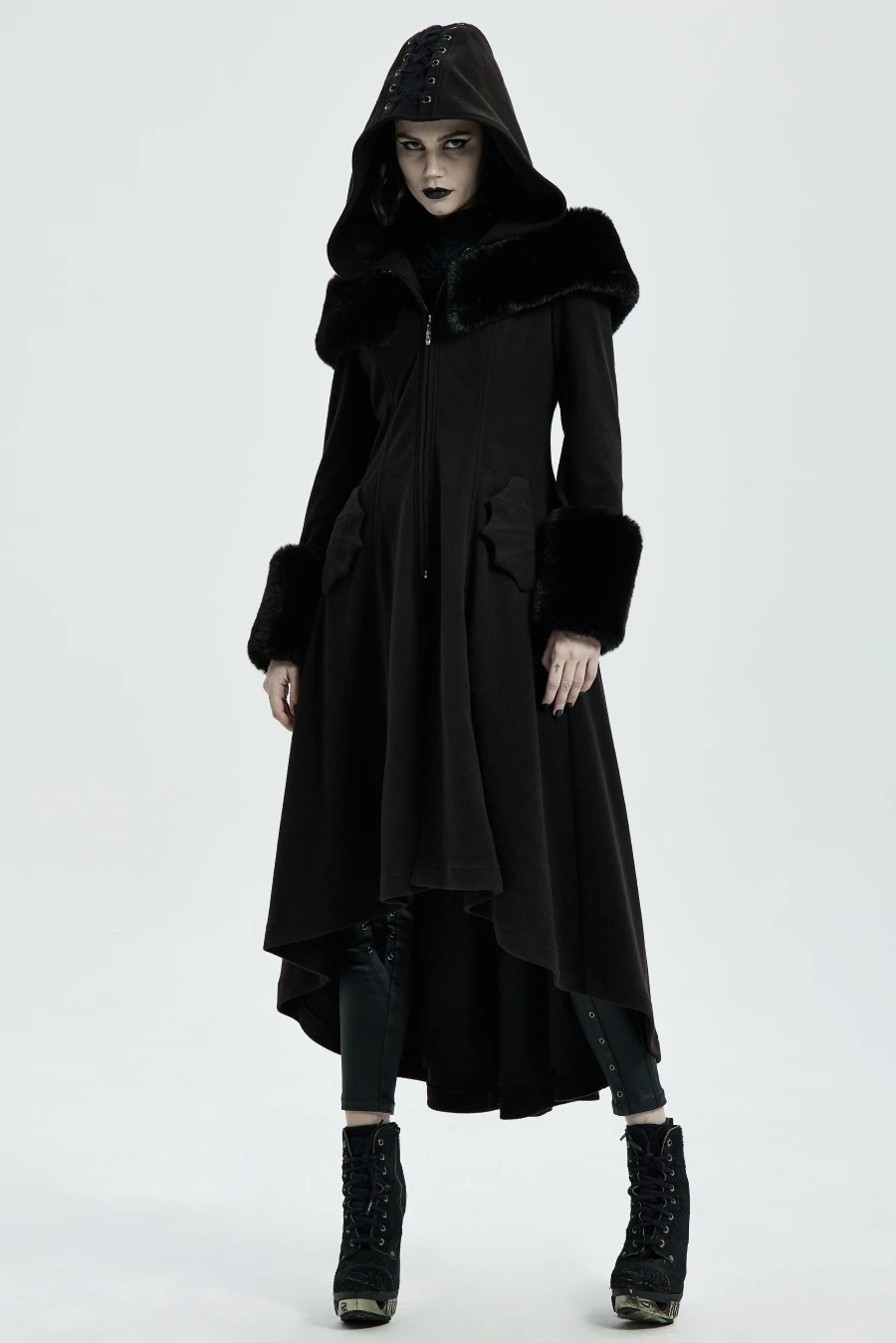 Long Manteau Punk Rave 'thalina' 7 Long Manteau Punk Rave 'thalina' – Image 5