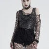 Haut Filet PUNK RAVE 'crazy Witch' -Vêtements Gothiques Boutique 2608039064202503580504277 900
