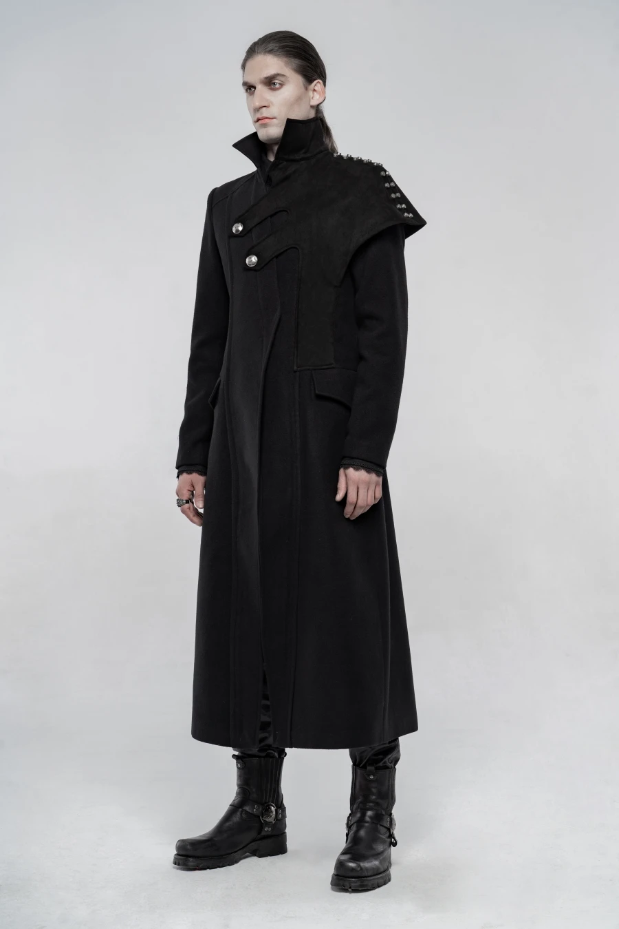 Long Manteau PUNK RAVE 'manawar' 4 Long Manteau PUNK RAVE 'manawar' – Image 2