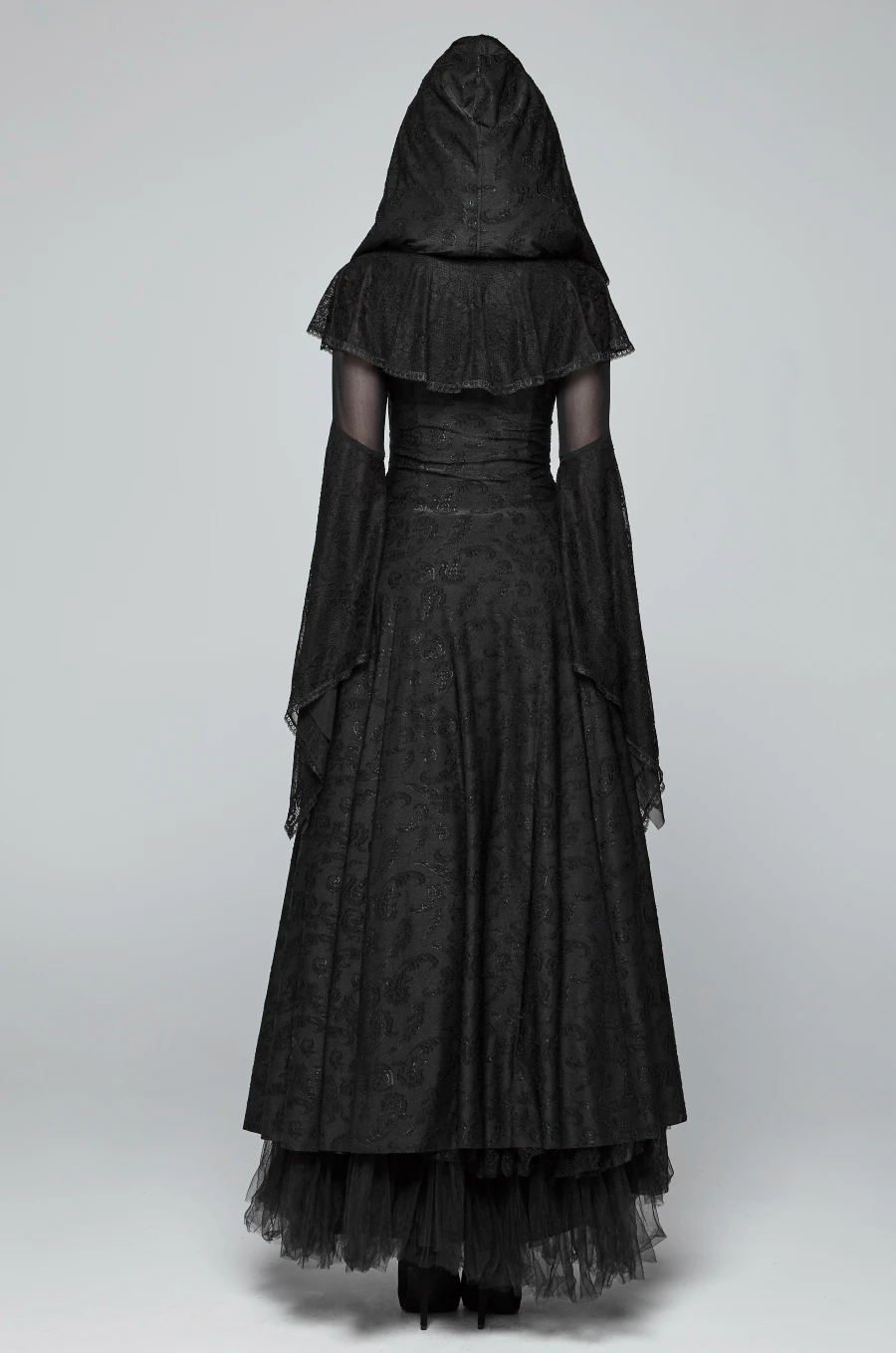 Longue Robe PUNK RAVE 'gothana' 7 Longue Robe PUNK RAVE 'gothana' – Image 5