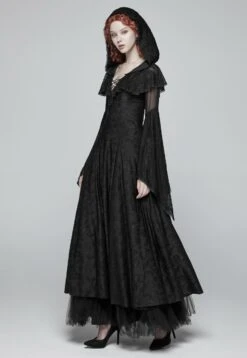 Longue Robe PUNK RAVE 'gothana' 10 Longue Robe PUNK RAVE 'gothana' -Vêtements Gothiques Boutique 2608039064202503580505309 900
