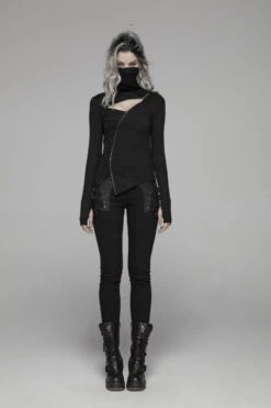 T-shirt Manches Longues PUNK RAVE -Vêtements Gothiques Boutique 26080390642025035805070721 900