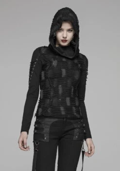 Pull Femme PUNK RAVE 'dark Craft'