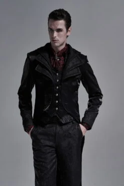Veste PUNK RAVE 'the Dark Magnificent' -Vêtements Gothiques Boutique 2608039064202503580507480 900