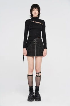 Mini Jupe PUNK RAVE 'punkalia' 12 Mini Jupe PUNK RAVE 'punkalia' -Vêtements Gothiques Boutique 2608039064202503580508893 900