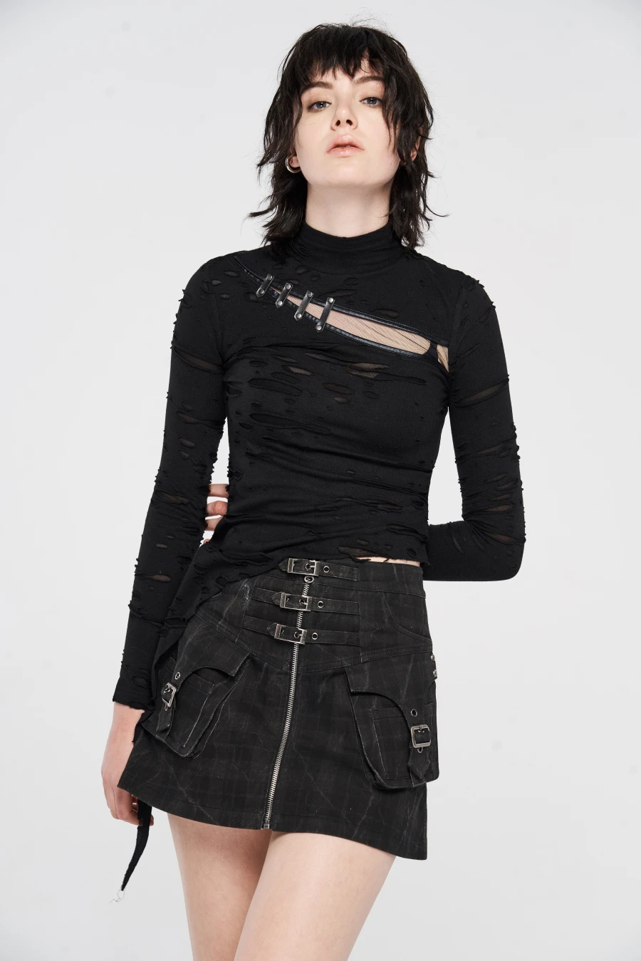 Mini Jupe PUNK RAVE 'punkalia' 5 Mini Jupe PUNK RAVE 'punkalia' – Image 3