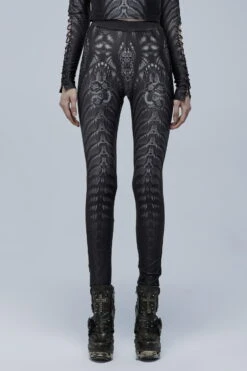 Leggings Imprimé PUNK RAVE 'skeleton'