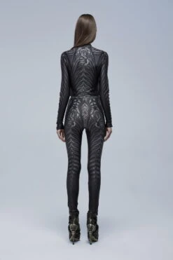 Leggings Imprimé PUNK RAVE 'skeleton' 9 Leggings Imprimé PUNK RAVE 'skeleton' -Vêtements Gothiques Boutique 2608039064202503580513364 900