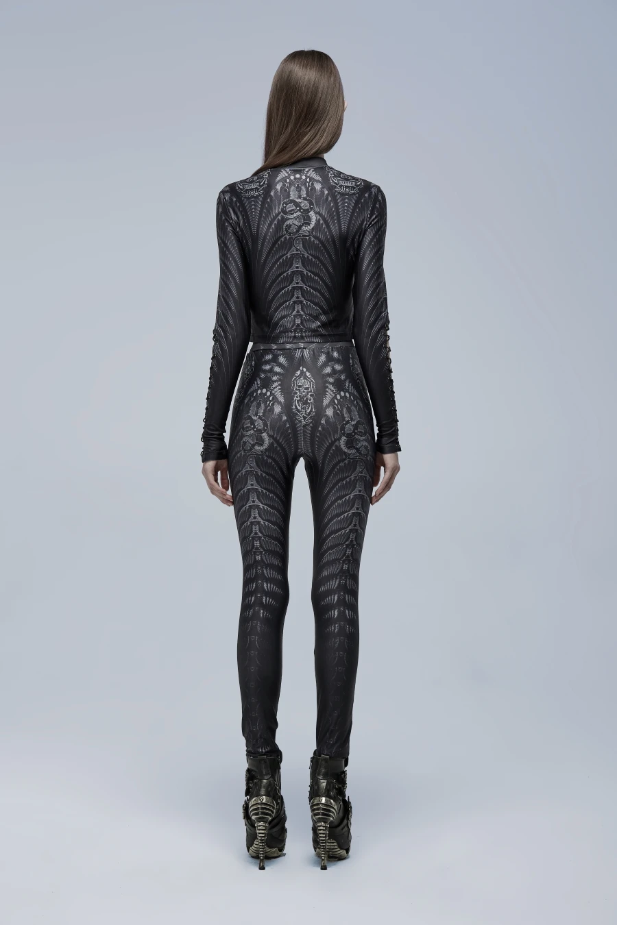 Leggings Imprimé PUNK RAVE 'skeleton' 5 Leggings Imprimé PUNK RAVE 'skeleton' – Image 3