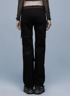 Pantalon Baggy PUNK RAVE 'Adallia' -Vêtements Gothiques Boutique 2608039064202503580514205 900